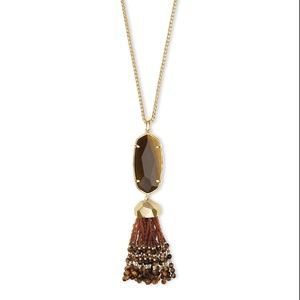 NEW Eva Necklace In Brown Tigers Eye
